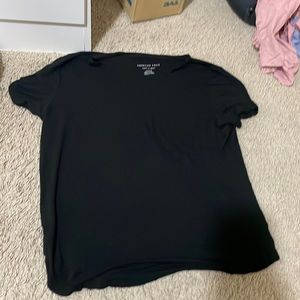 Black american eagle top - size: M